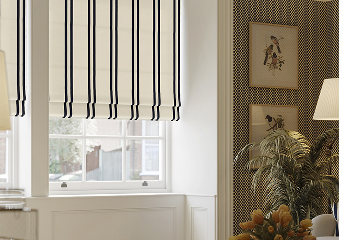 Winnies Stripe, Hudds - Twist&Fit Roman Blind - Image 5